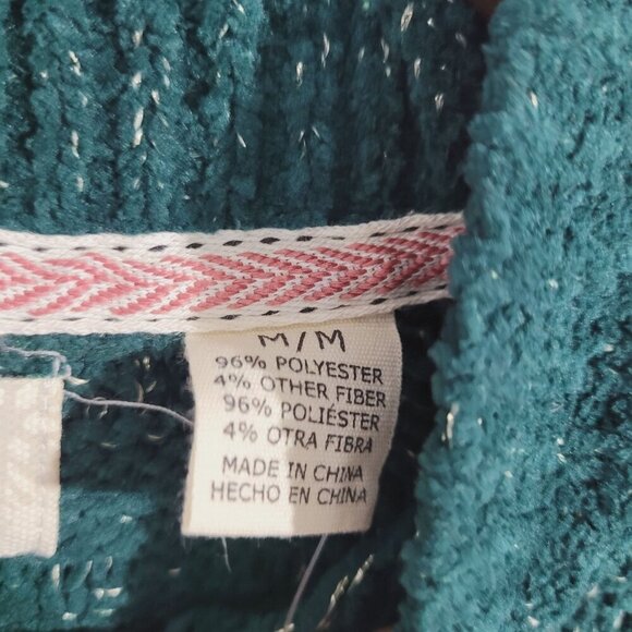 NEW Original Weatherproof Vintage Shimmer Knit Sweater M Polyester// 25CT - Picture 6 of 8